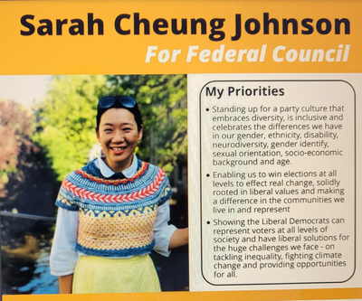 Sarah Cheung Johnson manifesto for FC elections