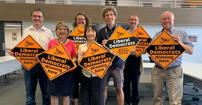 Linda Chung and Camden LibDems July 2022