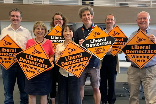 Linda Chung and Camden LibDems July 2022