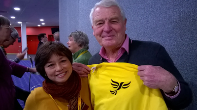 Marguerita Morton and Paddy Ashdown