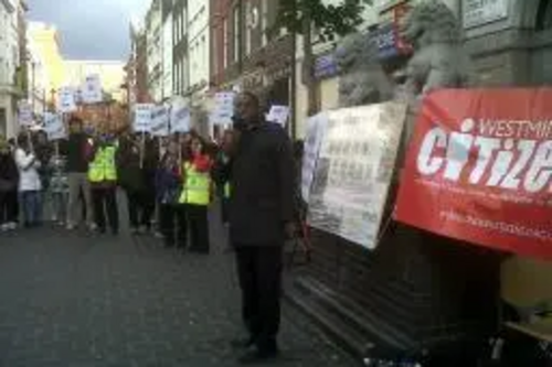 David Lammy MP at Chinatown protests
