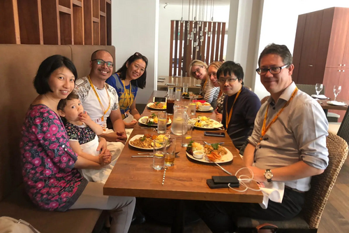 Chinese LibDems meet for lunch during Lib Dem Conference