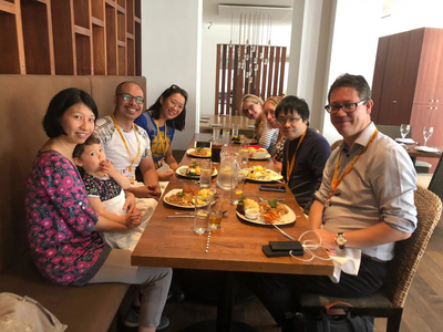 Chinese LibDems meet for lunch during Lib Dem Conference