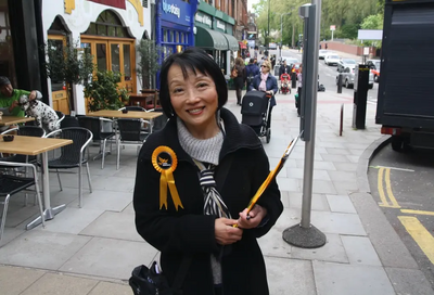 Former Cllr Linda Chung in Hampstead