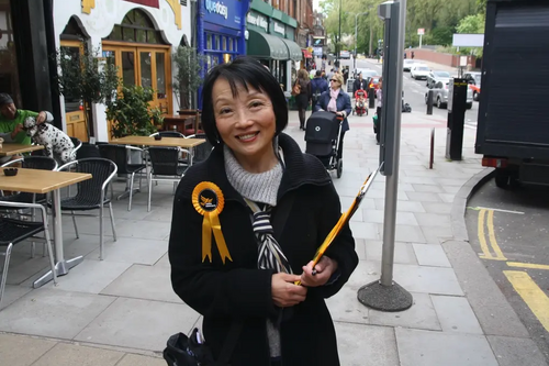 Former Cllr Linda Chung in Hampstead