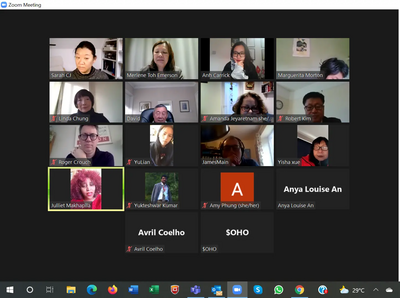 Screen shot of Chinese LD AGM 28.11.21