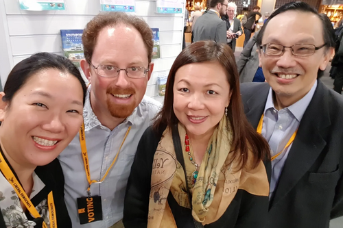 Sarah Cheung Johnson Julian Huppert Merlene Emerson & Dr Yeow Poon