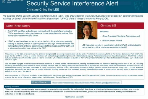 Security Alert 13.01.22