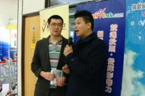 Philip Ling in Birmingham Chinatown