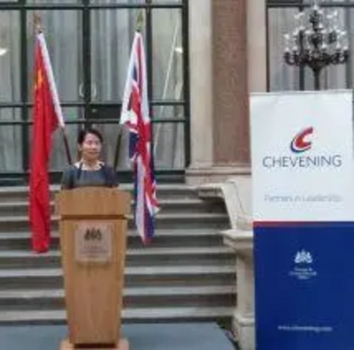 Head of Chevening Leadership delegation