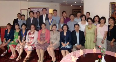 Dinner in Taunton for PPC Sarah Yong 23 June 2014